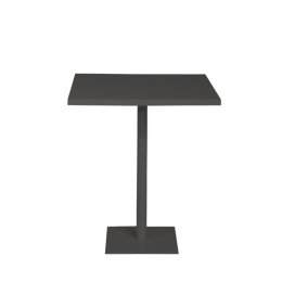 Rental Snow Pedestal Table Black