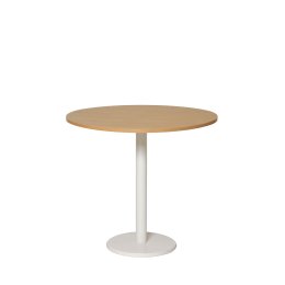 Rental Shantung Pedestal Table White