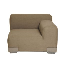 Location Chauffeuse Plastics Duo Accoudoir Droit Gris