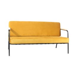 Location Canapé Margot Velours Jaune Moutarde